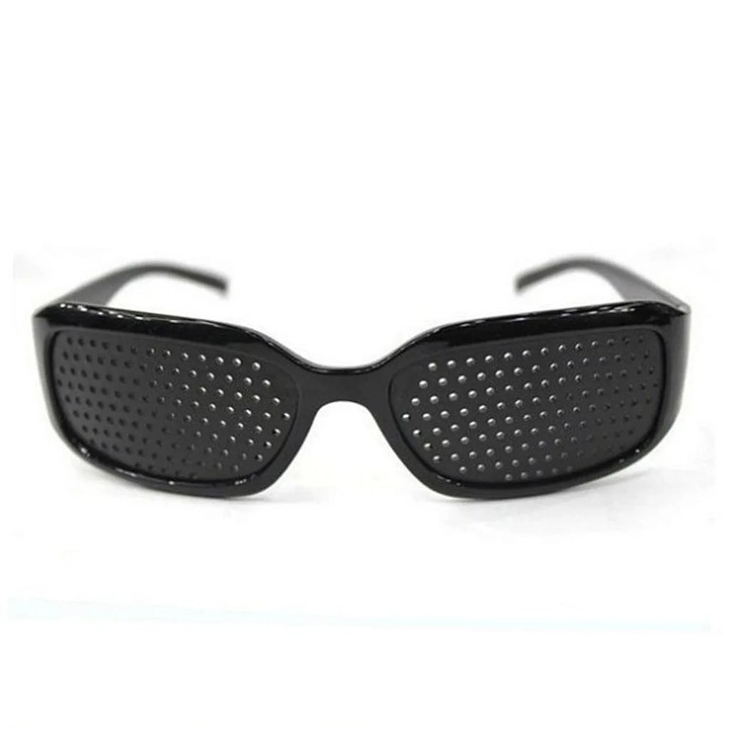 Lunettes Anti-myopie astigmatisme, Correction de la Vision, lunettes à trous d'épingle avec trous pour hommes et femmes, amélioration de la vue