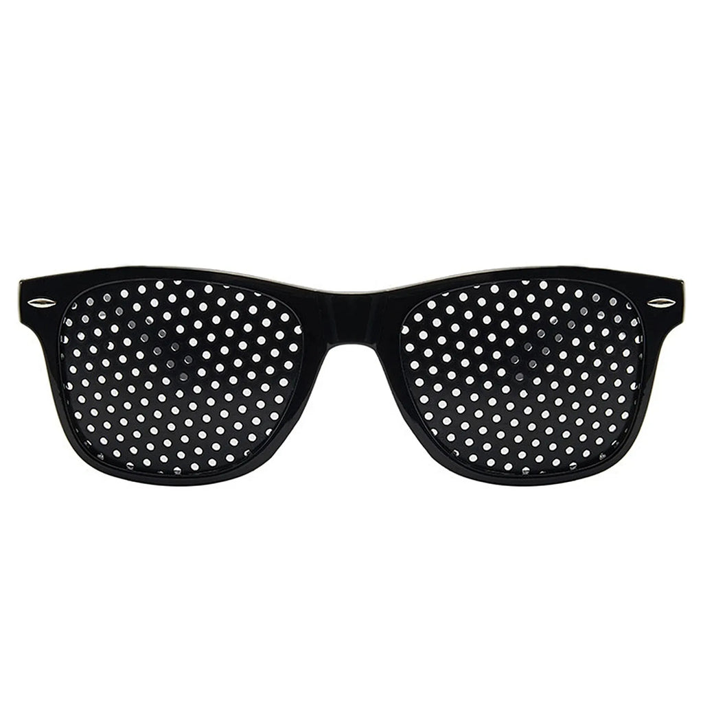 Lunettes Anti-myopie astigmatisme, Correction de la Vision, lunettes à trous d'épingle avec trous pour hommes et femmes, amélioration de la vue